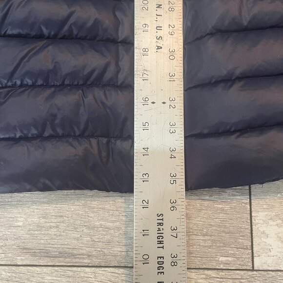 Ralph Lauren Blue Long Puffer Coat Winter Warm M - Picture 7 of 7
